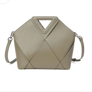 Tiffany and Fred woven smooth leather shoulder bag